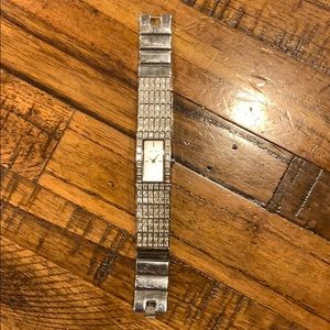 DKNY White Dial Stainless Steel Crystal Watch